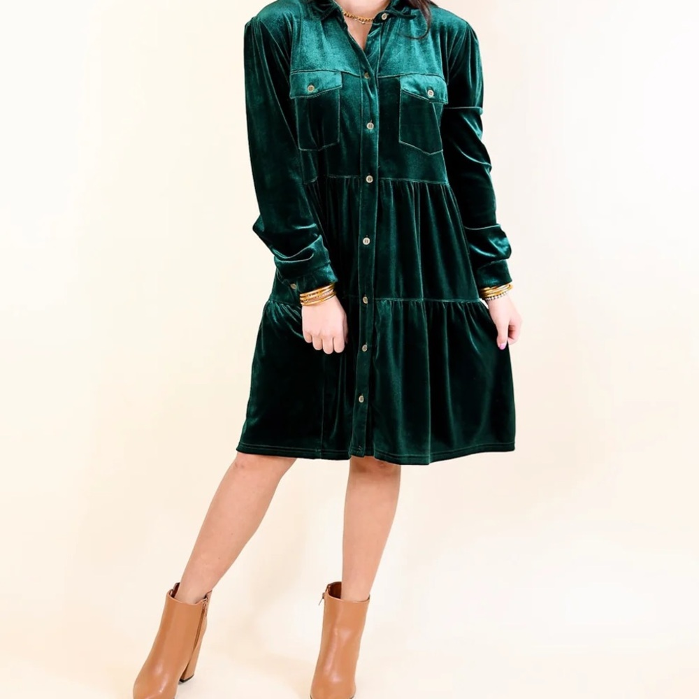 Umgee velvet dress